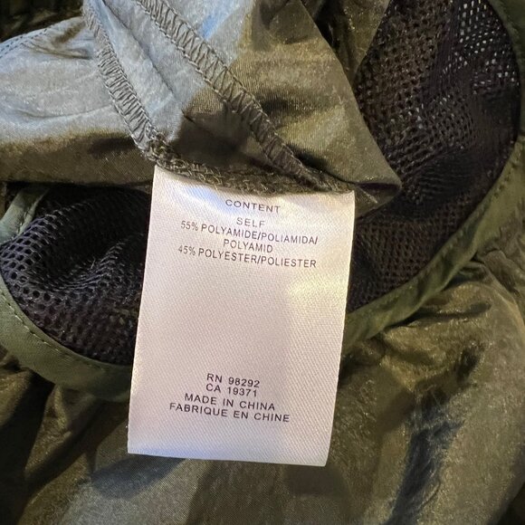 Tibi Wilt Cargo Joggers small long like new crispy nylon army green - Picture 5 of 10